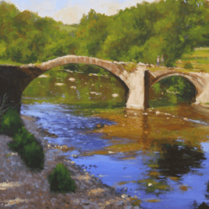 The Old Bakehouse Gallery in Clitheroe is a Ribble Valley studio gallery showcasing Peter Taylor’s expressive landscape oil paintings in a working artist studio.