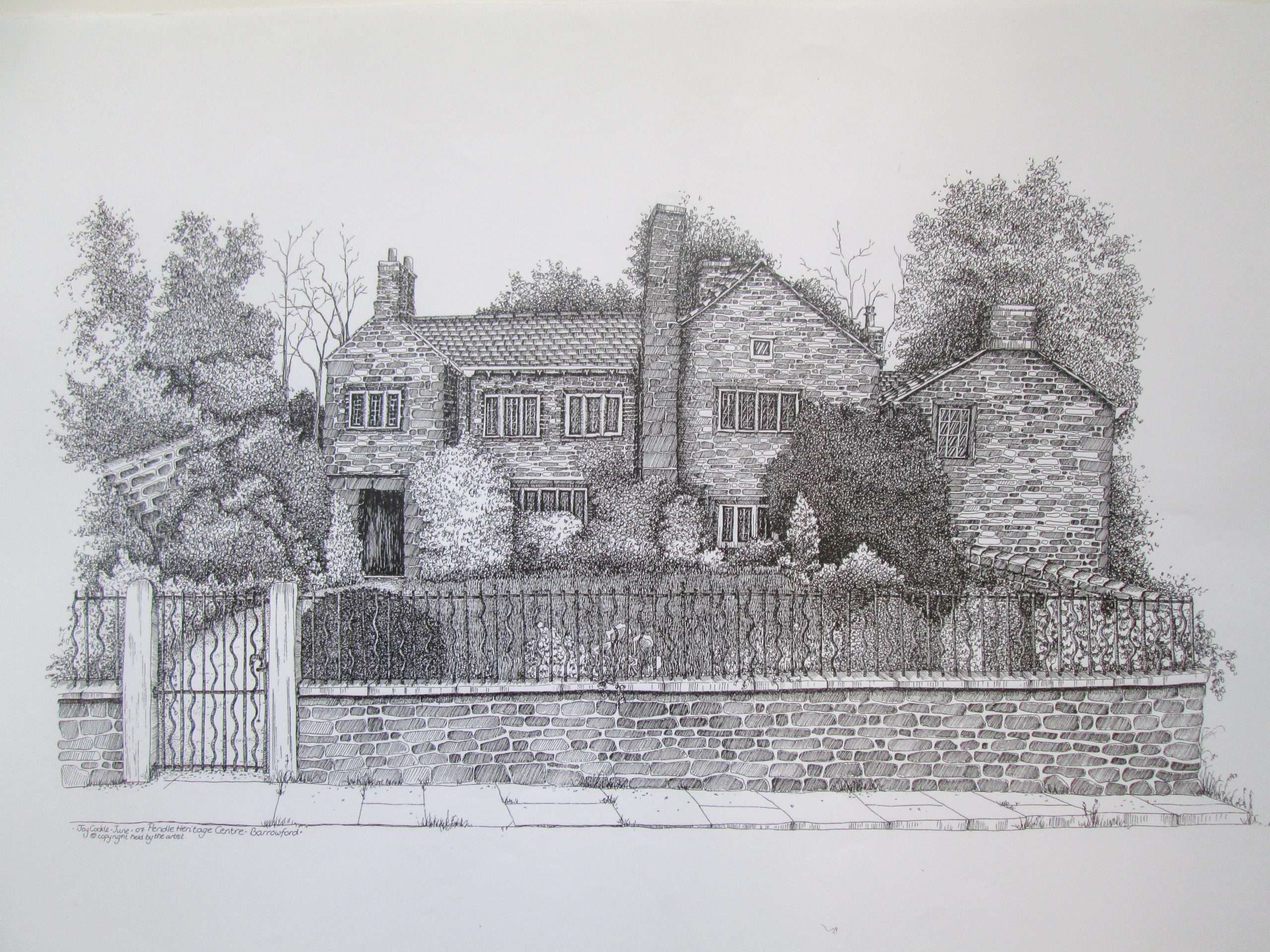 Joy Cockle, Waddington, Ribble Valley, Lancashire,  Fine Art